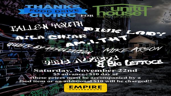 Food Drive to benefit Unity House