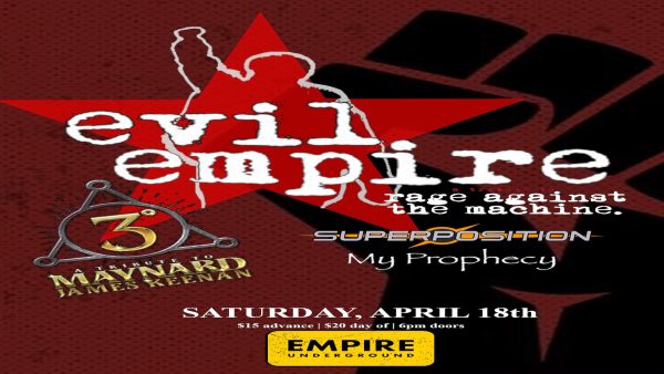 Evil Empire – (A Rage Against The Machine Tribute)